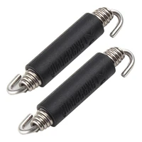 2pcs universal motorcycle stainless steel spring hooks for exhaust pipe motorbike repair parts