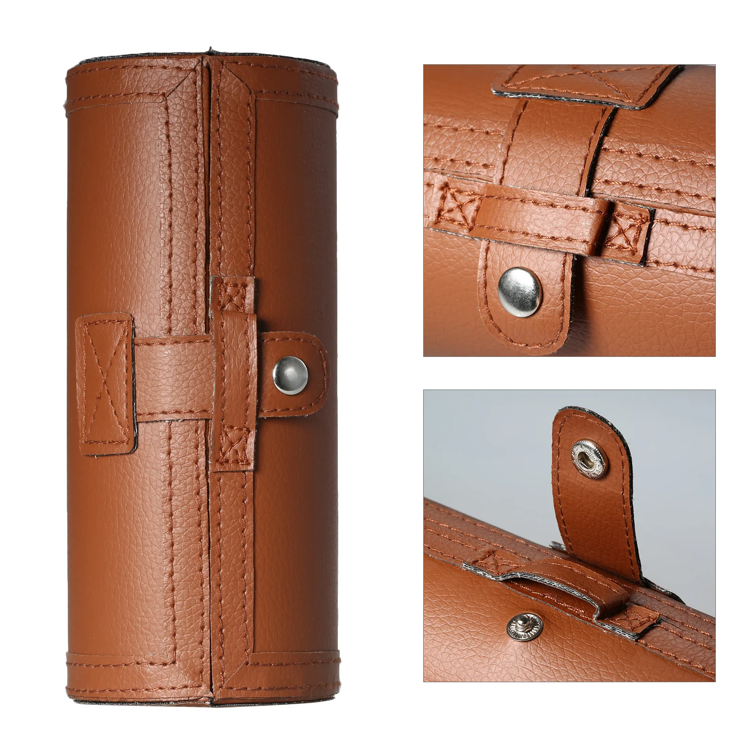 Набор для ухода за обувью набор кожей компактный кистей обуви с чехлом из