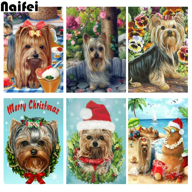 Алмазная живопись цветок алмазная вышивка картина стразы мозаика йоркширский