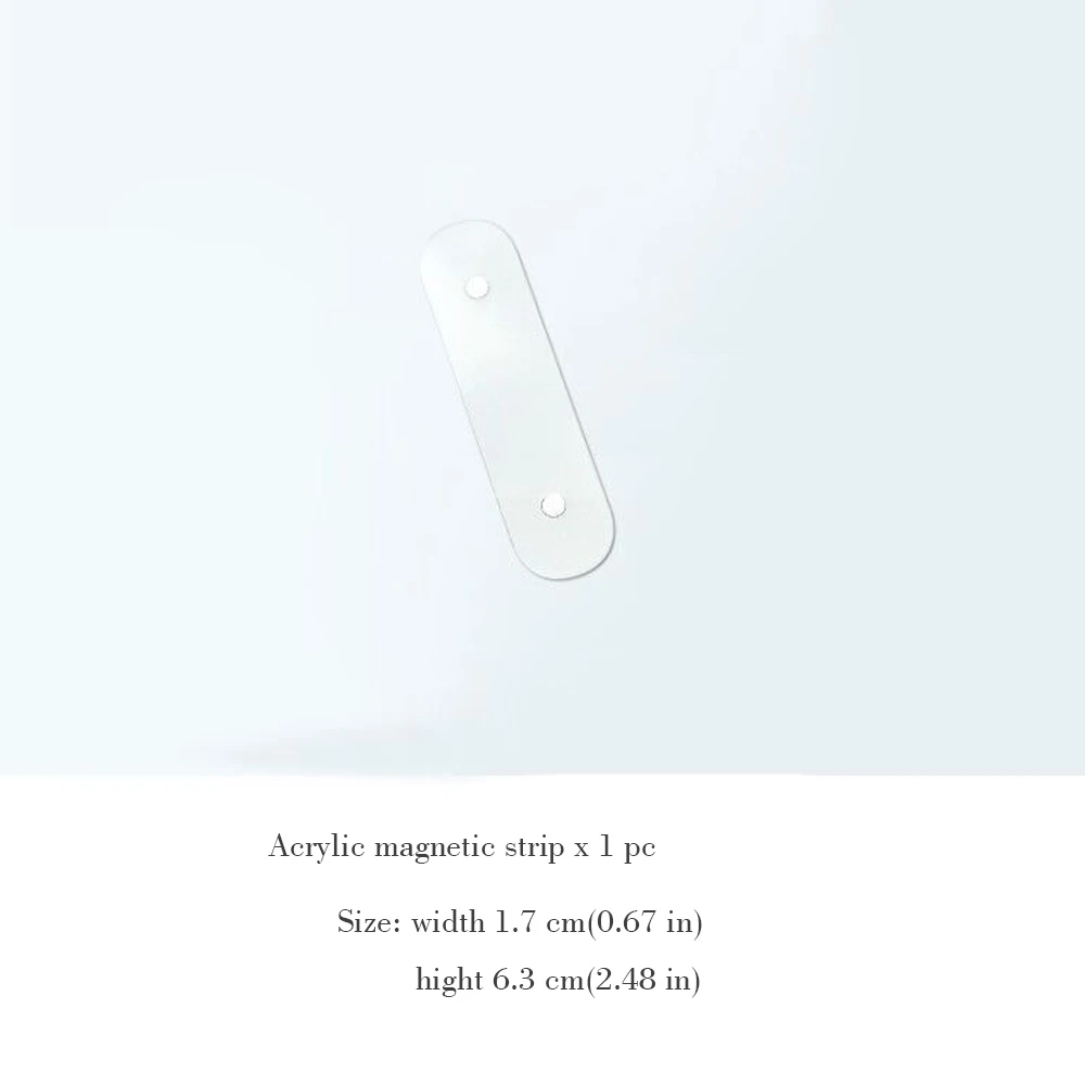 

BQAN 1 Pc Nail Art Display Board Book Magnetic Adsorption Nail Gel Polish Color Card Detachable Manicure Nail Art Tool