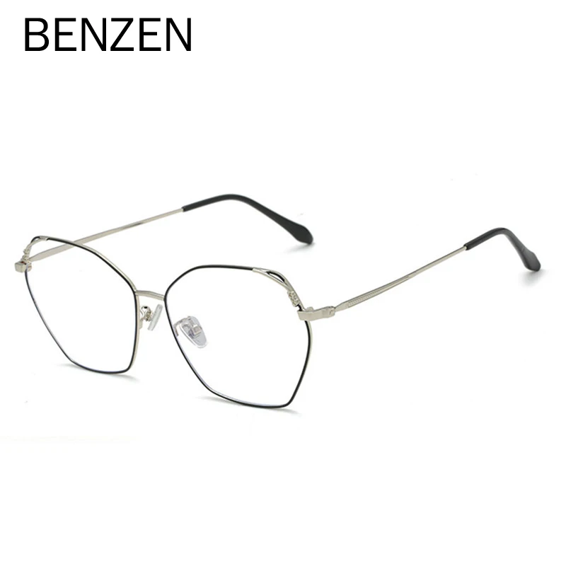 

BENZEN Optical Glasses Frame Women Retro Cat Eye Computer Glasses Women Hipster Metal Prescription Eyeglasses Frame 5298