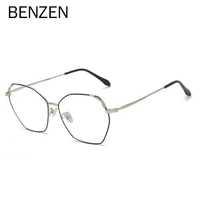 benzen optical glasses frame women retro cat eye computer glasses women hipster metal prescription eyeglasses frame 5298
