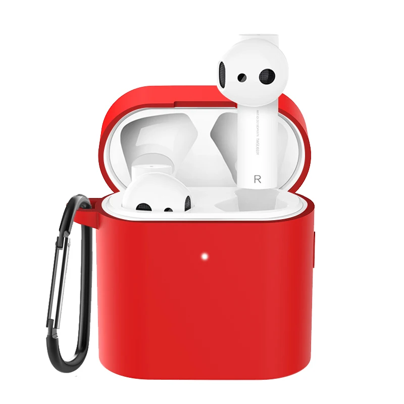 Силиконовый чехол для беспроводной Bluetooth гарнитуры Xiaomi Air2 наушников с защитой от