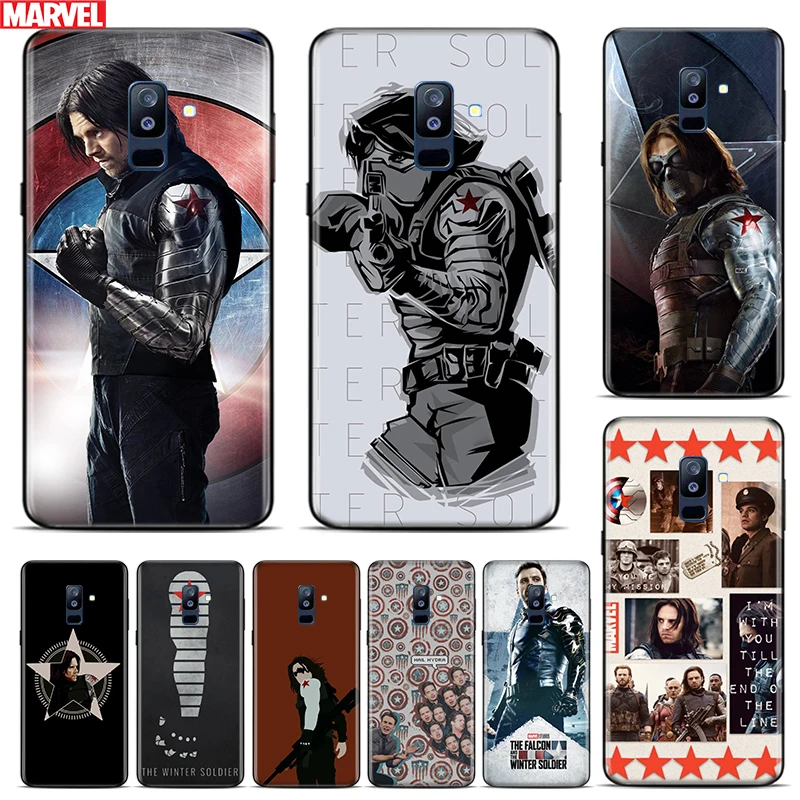 Мягкий чехол для телефона с изображением героев комиксов Marvel Белого Волка Samsung