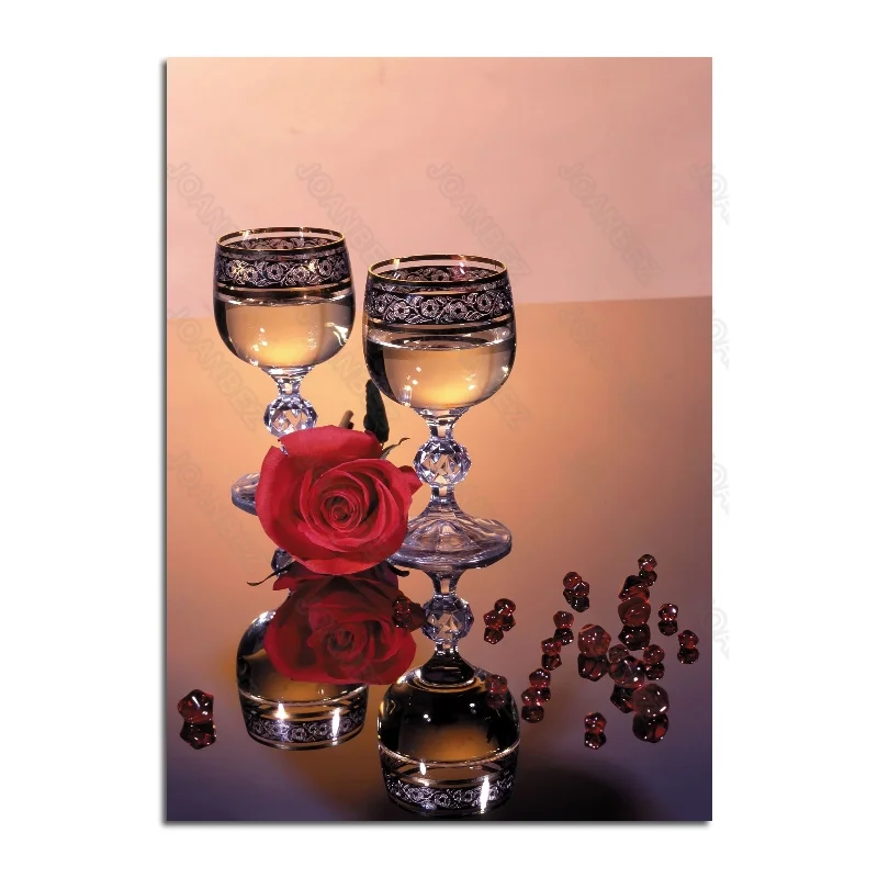 

American Real Picture Various Red Wine and Magic Sound Box Romantic Beauty Poster Living Room Decoration Wall Wallpaper