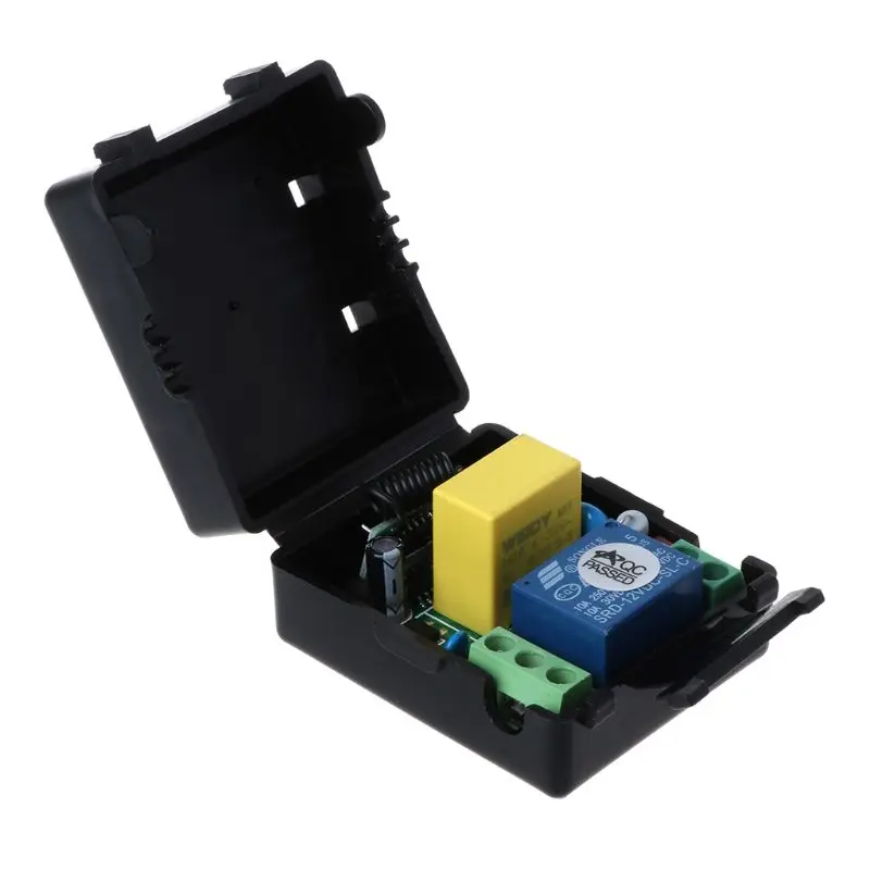 AC 220V 10A 2 кнопки 315/433MHz RF беспроводной пульт дистанционного управления Лер