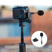 3 5mm adapter for dji osmo pocket mini lavalier clip microphone mic audio adapter for osmo action extension camera accessories