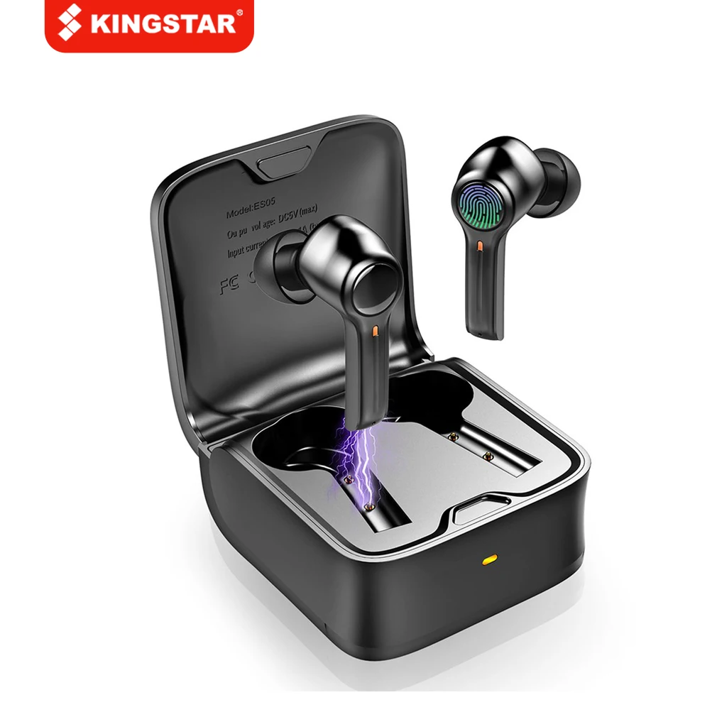 

KINGSTAR Wireless Headphones Bluetooth-compatible 5.1 TWS Hifi Earphones Sport Noise Reduction Earbuds And HD Mic Gaming Headset