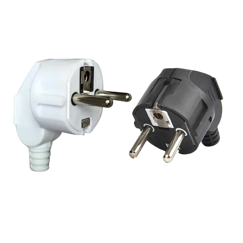 Eu AC Power Adapter Socket 16A 250V Connector Cable Electrical Plug White Black Male Converter Adaptor Detachable | Электроника