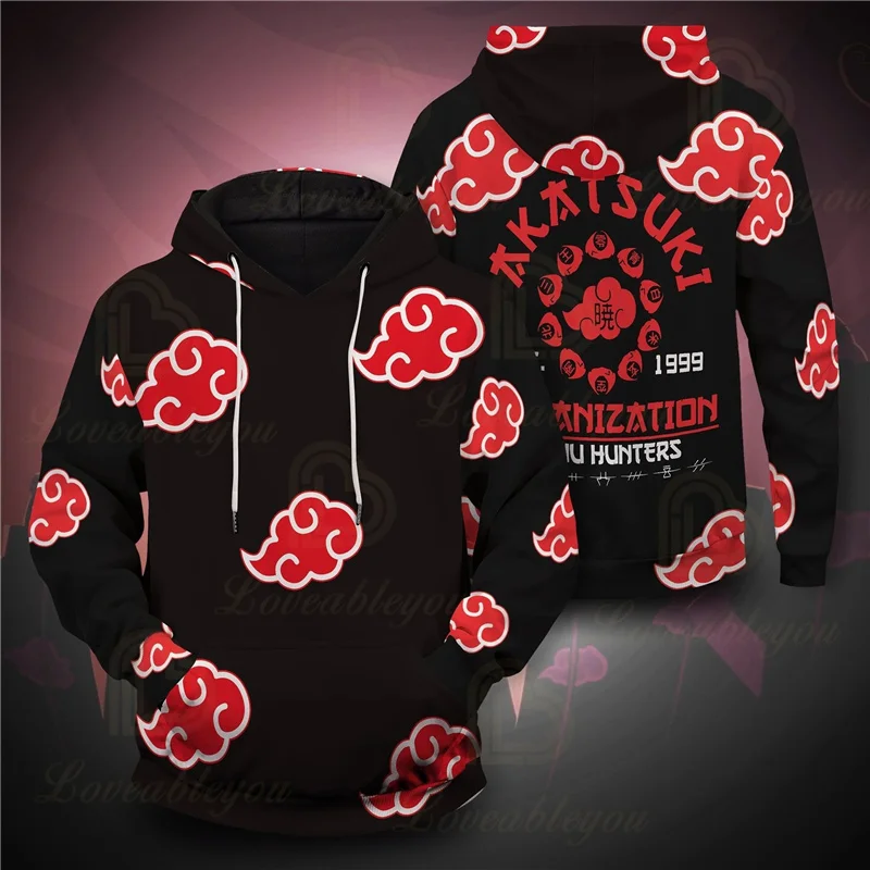 

Aikooki Naru Series Hoodies Men 3D Anime Women Sweatshirts Hooded Casual Sweatshirts Naru 3D Hoodies Spring Autumn Pullovers