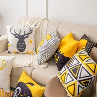 living room housse de coussin decorative pillows nordic home decoration super soft cushion cover velvet pillow cover for sofa