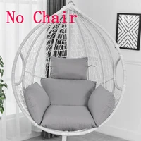 hanging basket chair cushions no swing egg hammock thick nest back pillow for indoor outdoor patio yard garden beach office
