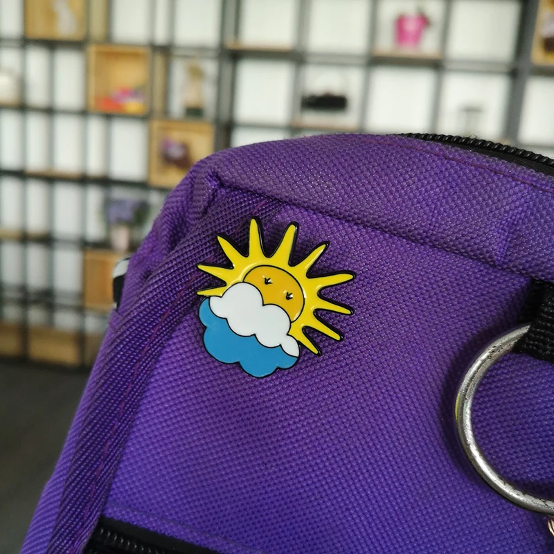 Модная эмалированная Заколка значок для рюкзака на лацкан Хэллоуин|Броши| |