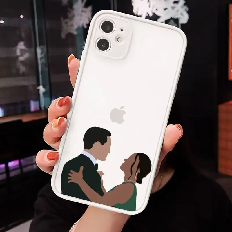 

The Vampire Diaries Phone Case Matte Transparent for iPhone 7 8 11 12 s mini pro X XS XR MAX Plus cover funda