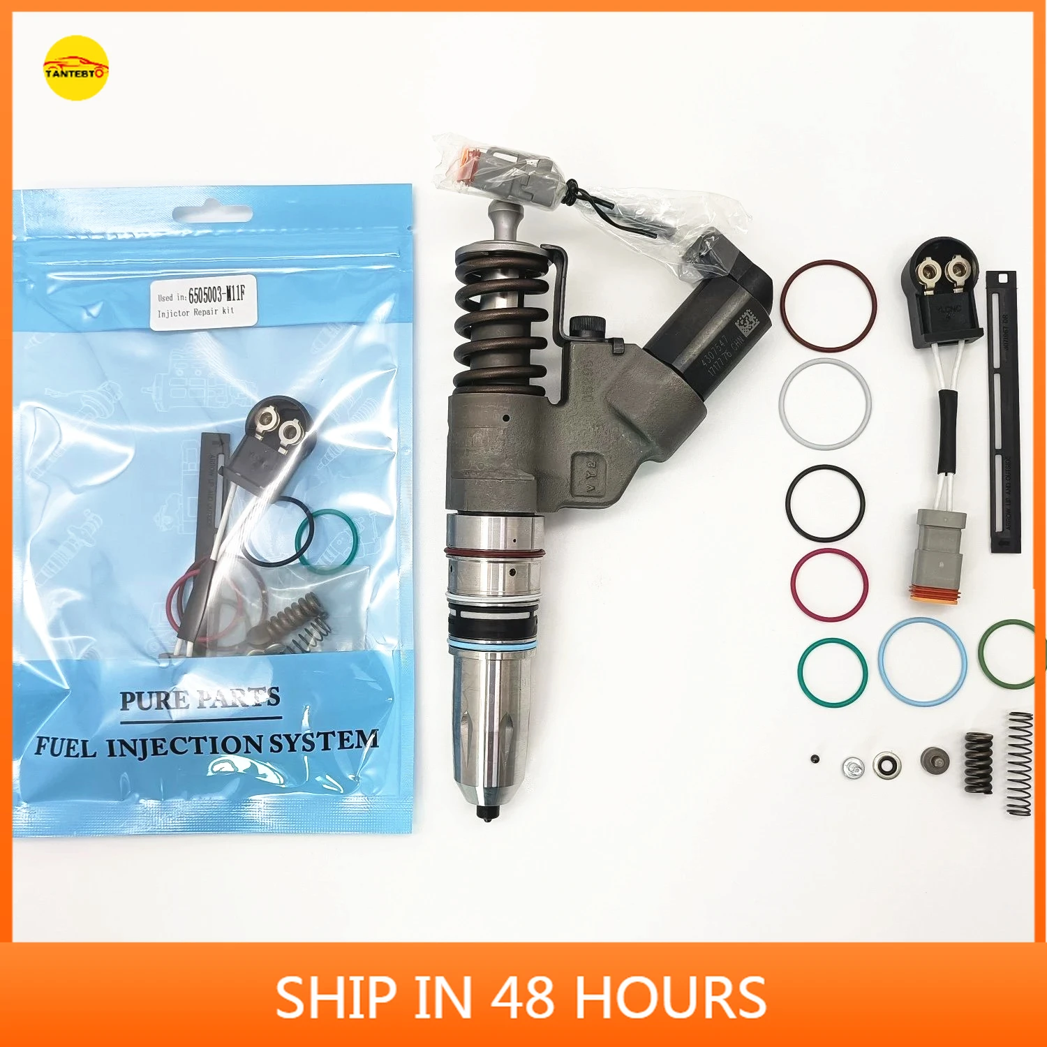 

TANTESTO 10 пакетов для CUMMINS M11.N14 ремонтные комплекты для инжектора уплотнительное кольцо шайба запчасти EUI EUP ремонтные инструменты