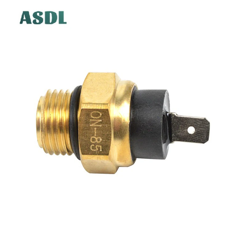 M16/16mm 85 Degree Water Temperature Sensor Radiator Cooling Fan Thermo Switch For Honda Water Tank Temperature Control Switch #