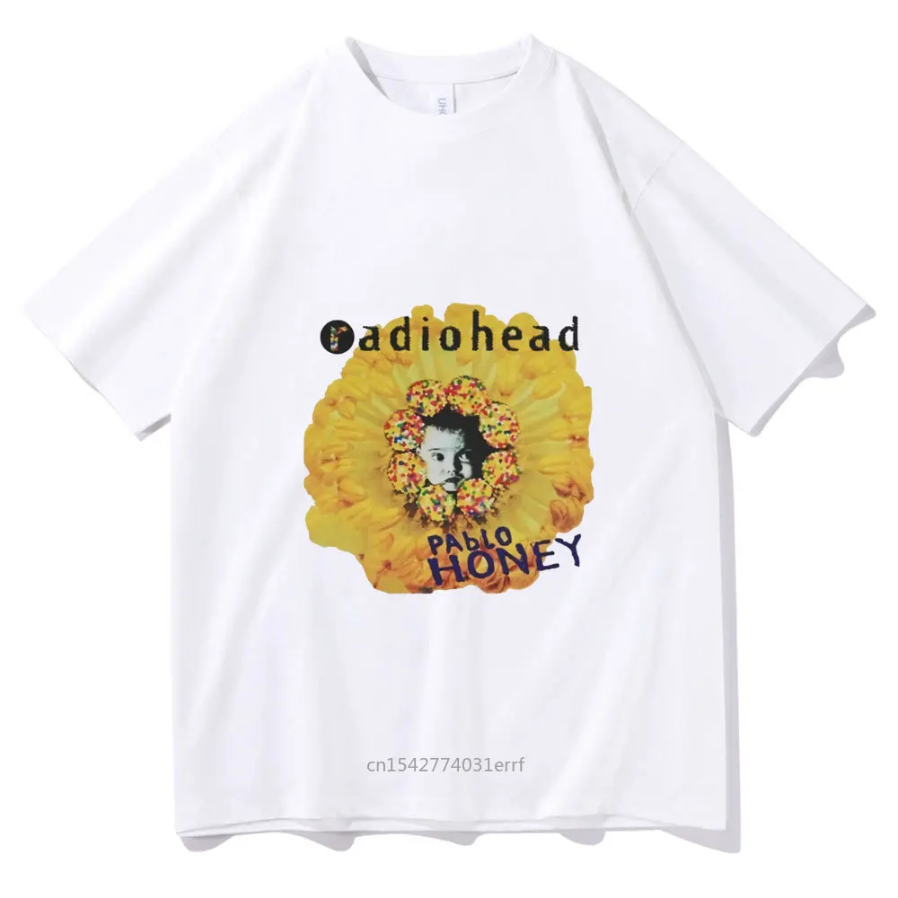 

Radiohead Pablo Honey Tshirt Thom YorkeEnglish Rock Band Tees Alternative RockIndie Rock T-shirt