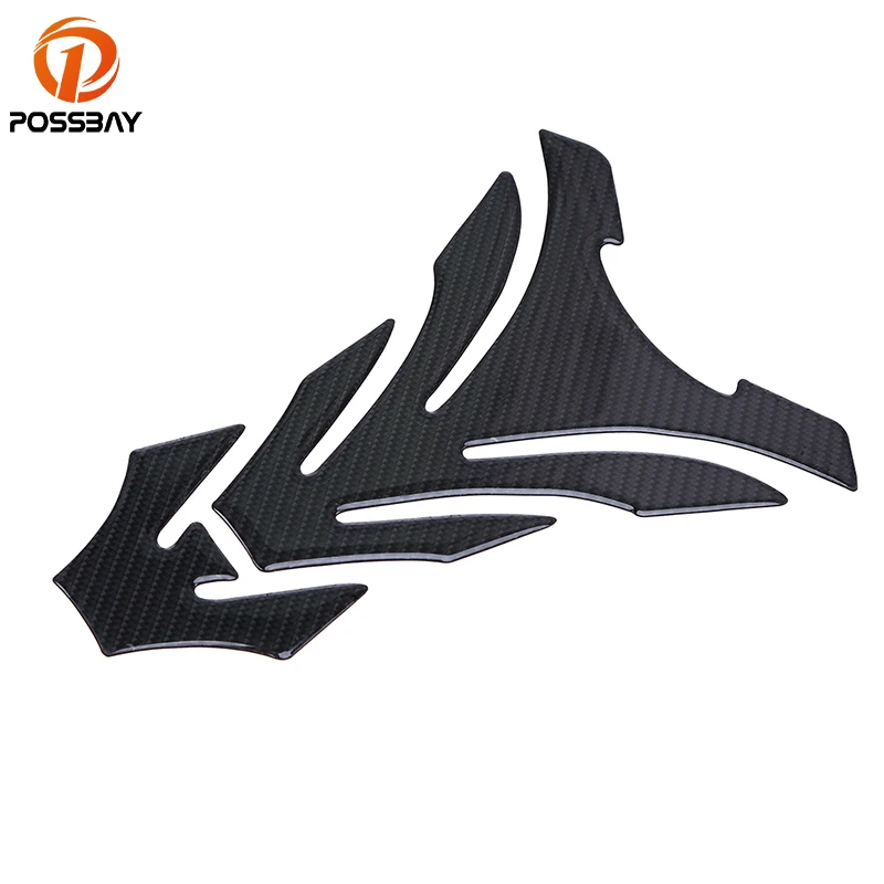 Наклейки для мотоцикла posbay накладка на топливный бак масла и газа защитная