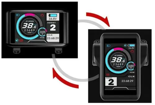 Дисплей для электровелосипеда ConhisMotor цветовой ЖК-дисплей нашего