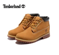 timberland classic women 23061 premium 100 waterproof middle top ankle bootswoman genuine leather fashion yellow shoes 35 5 39