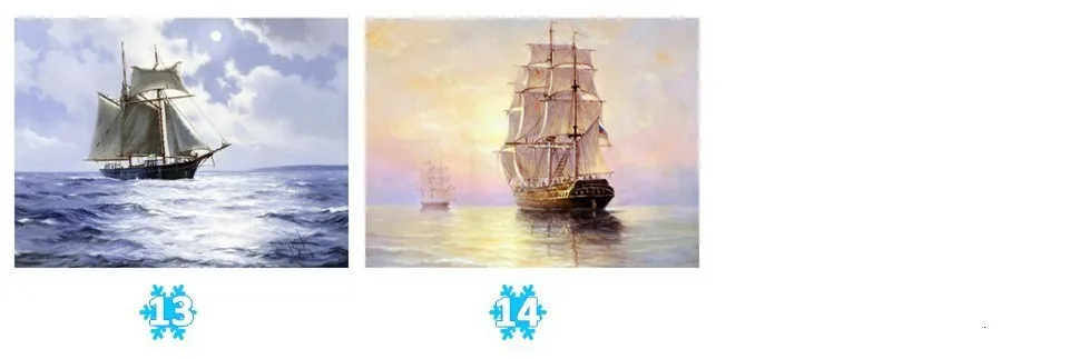 Huacan Full Square Diamond Painting Landscape Diamond Embroidery Sailboat Cross Stitch Mosaic Home Decor Gift