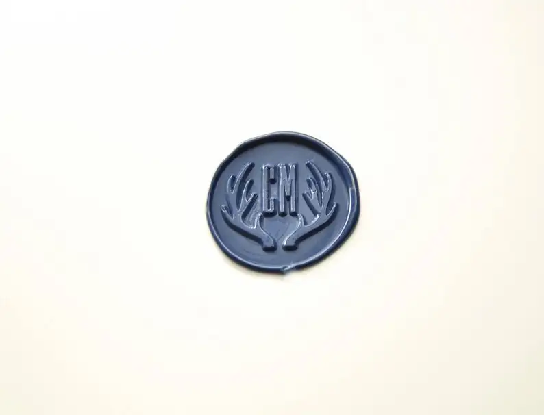 Инициалы монограмма сургучные печати пользовательский дизайн свадебные