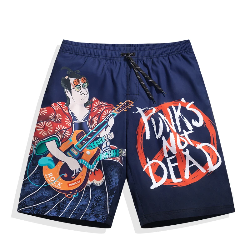 Easy Full Marks Bathing Trunks Male Bubble Hot Spring Prevention Awkward Tide Card Can Be Launched Sandy Beach Pants Seaside On |