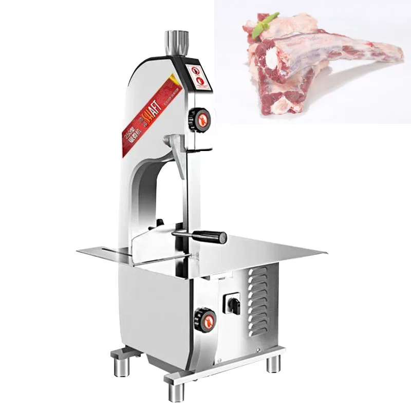 electric commercial bone saw cutter frozen meat slicer machine with blades | Бытовая техника