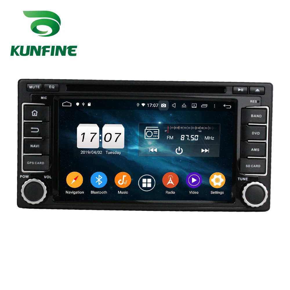 Android 9 0 Восьмиядерный 4 Гб ОЗУ 64 ПЗУ автомобильный DVD GPS навигатор мультимедийный