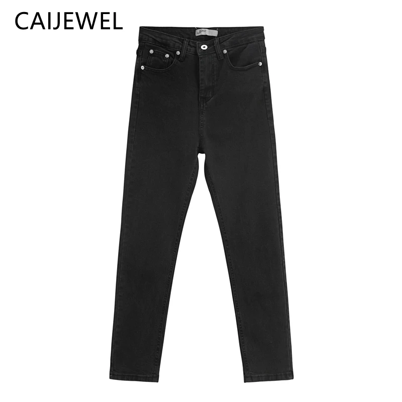 

Women's Jeans 2022 Casual Elastic Force High Waist Streetwear Denim Trouser Vintage Mom Straight Skinny Jeans Pants Plus Size
