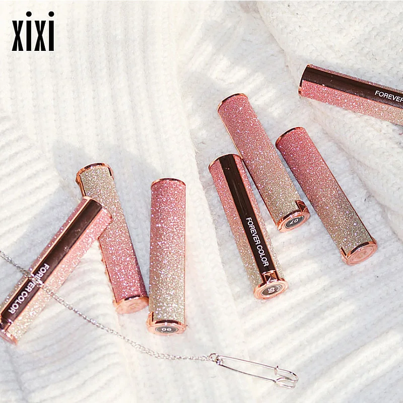 Матовая губная помада Angel's lipstick резная Русалочка женская водонепроницаемая