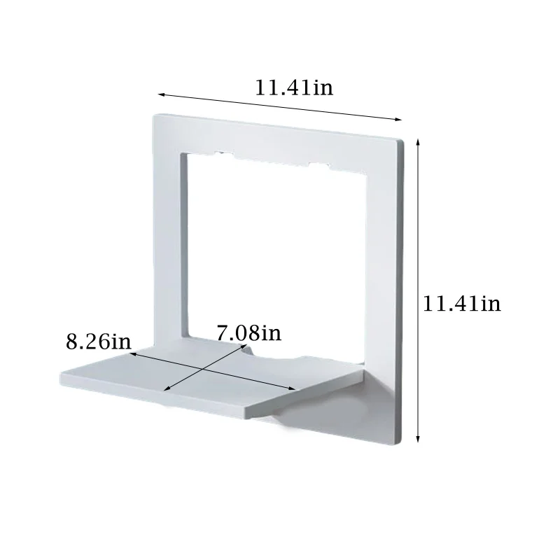

Wall Shelf Free Pusher Wall Mounted TV Background Wall Hanger Bedroom Balcony Bedside Wall Creative Flower Pot Stand