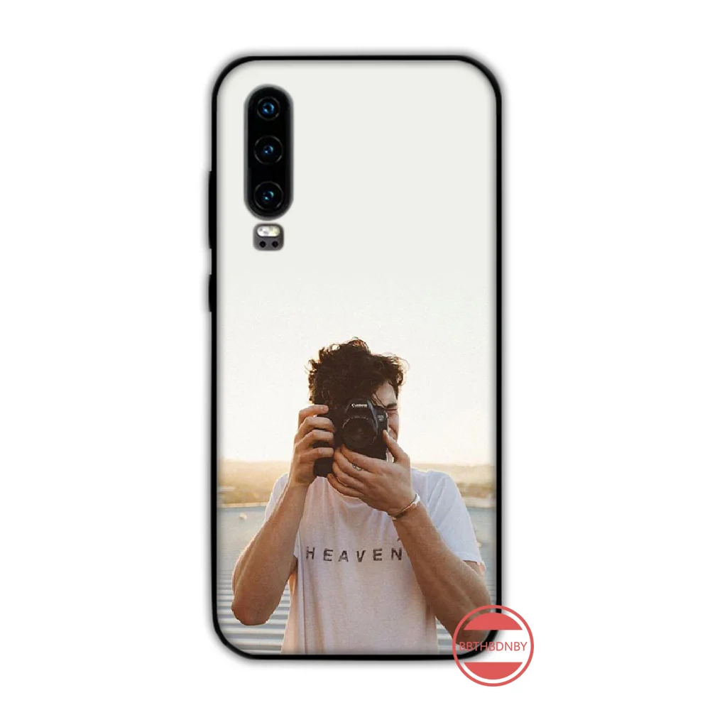Shawn Mendes мягкий силиконовый черный чехол для телефона Funda Huawei P9 P10 P20 P30 Lite 2016 2017 2019 plus