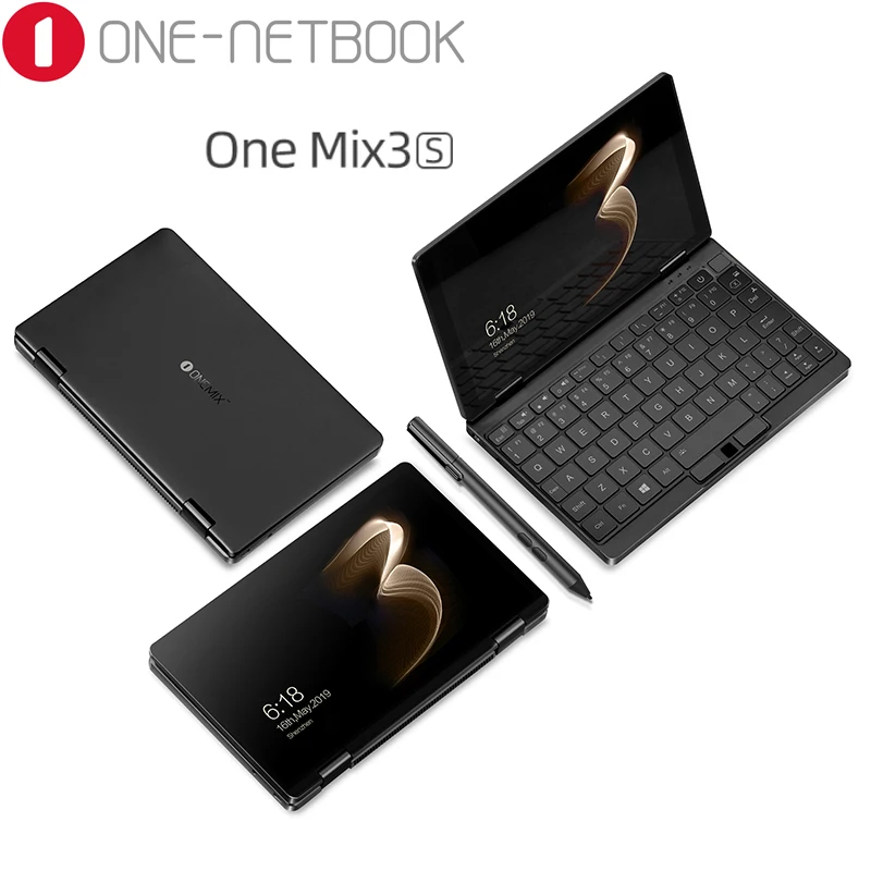 Нетбук One нетбук Mix 3S 8 4 дюйма карманный ПК intel 16 ГБ ОЗУ 512 Гб SSD 2560*1600 FHD Win 10 датчик