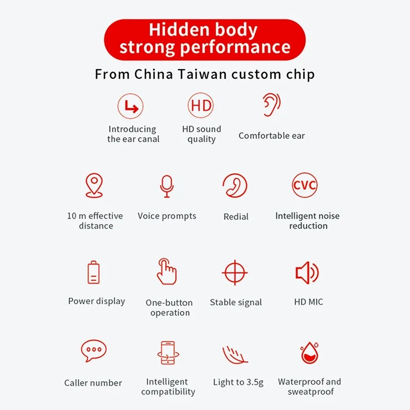 y30 tws wireless bluetooth 5 0 earphone noise cancelling headset 3d stereo sound music in ear earbuds for android ios cell phone free global shipping