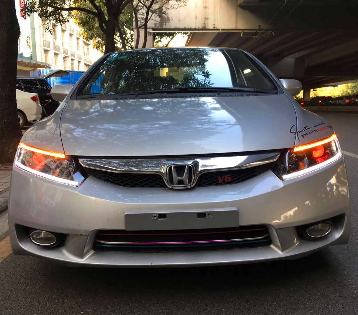 АКД Автомобиль Стайлинг фара для Honda Civic фары 2006-2011 Civic FD2 светодиодный фары DRL Hid Bi Xenon авто аксессуары