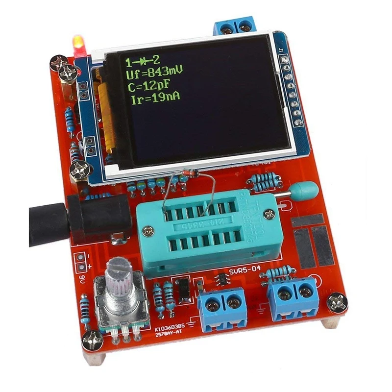Многофункциональный ЖК дисплей Gm328 тестер транзисторов Диодная емкость Esr