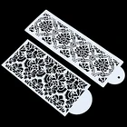 1 шт. инструмент для украшения торта, дамасская кружевная рамка, боковая форма для торта, кекса, декоративная форма, кухонные аксессуары для выпечки