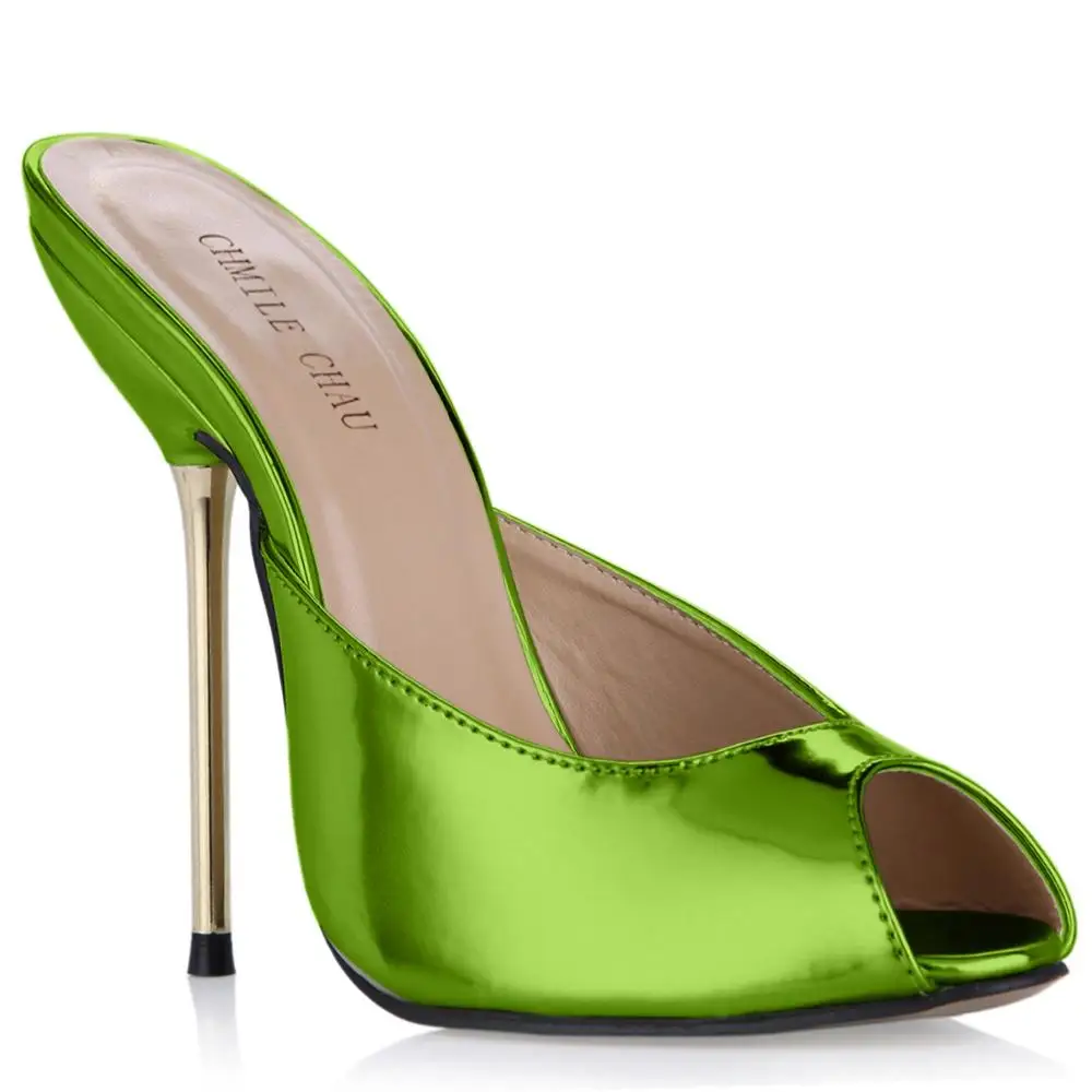 CHMILE CHAU/пикантная обувь для вечерние женские сандалии на высоком каблуке-шпильке