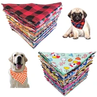 3050 pcs dog bandana lot bulk small middle large dog bibs scarf cotton adjustable pet puppy kerchief dog accessories