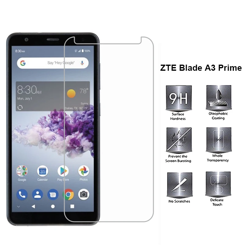 

for ZTE Blade A3 Prime Explosion-proof Tempered Glass Film For ZTE Blade A3 Prime 2020 LCD Screen Protector pelicula de vidro