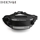 Забавная уличная сумка DIENQI для мужчин, Спортивная поясная сумка для бега, езды на велосипеде, Сумочка через плечо для телефона, мешки на бедра