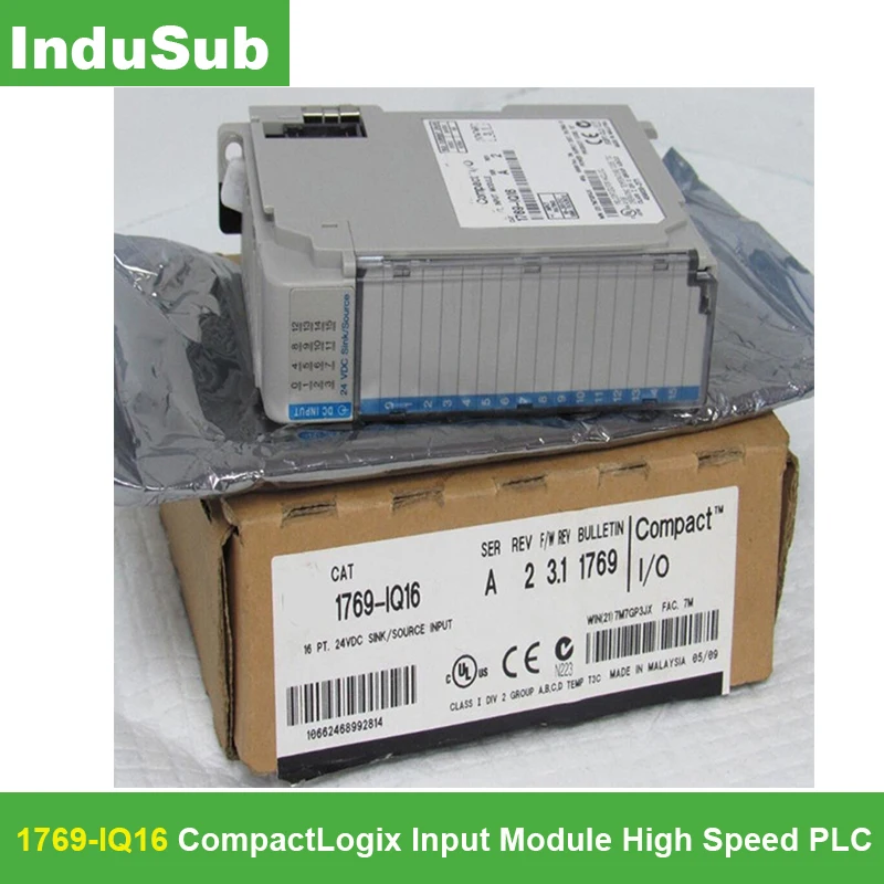 Программируемый логический аналоговый входной модуль 1769 IQ16 Compact logix PLC Controller