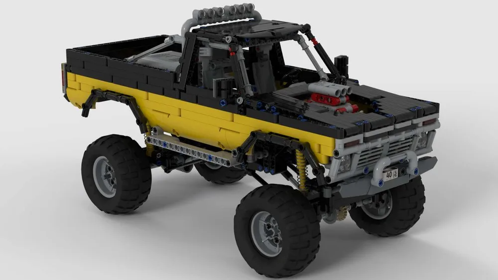Технология строительные блоки F100 песок Беговые гоночный MOC 32170 дистанционного
