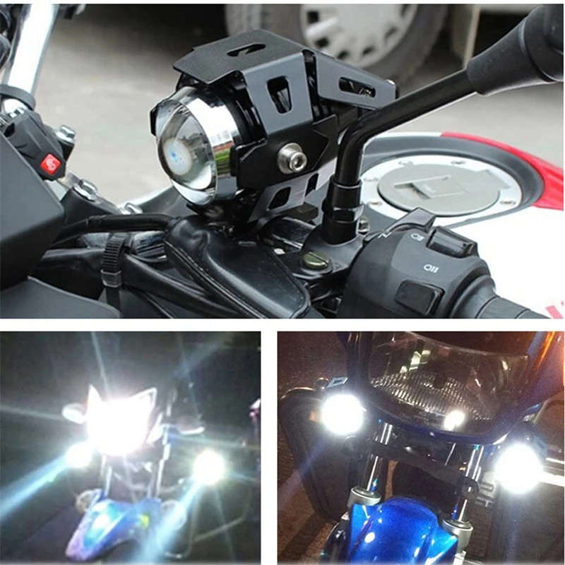 Мотоциксветильник фары s водонепроницаемые светодиодсветодиодный лампы CREE для