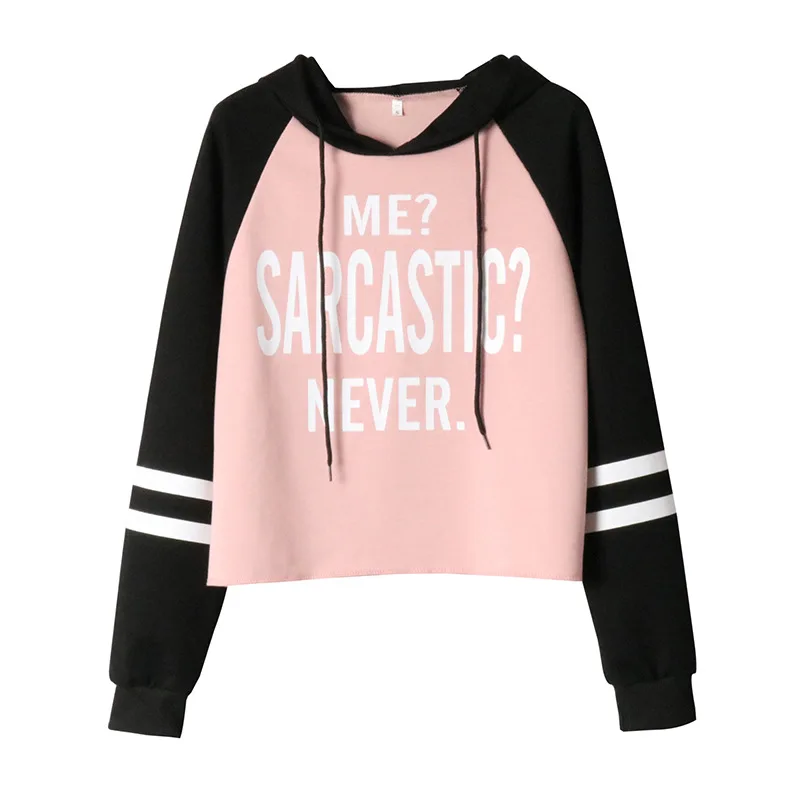 

2020 Autumn And Winter New Women's Contrast Color Hoodie Long-Sleeved Hoodies Pullover Long-sleeved Loose Letter Printing