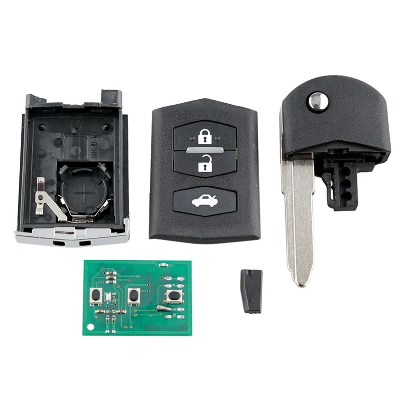 

ФОБ для MAZDA 2 3 5 6 RX8 MX5 43hz, 3 кнопки, 80-Bit 63