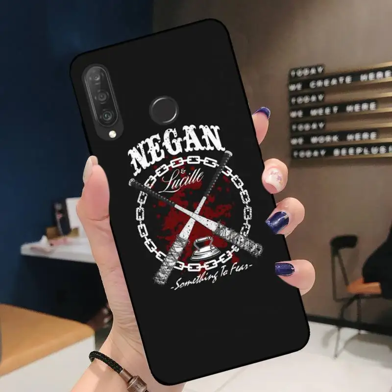 

Phone Case For Huawei P20 30 40 Pro Mate 20 30 40 Pro Honor 9x 10 30lite Y62019 Soft Cover The Walking Dead