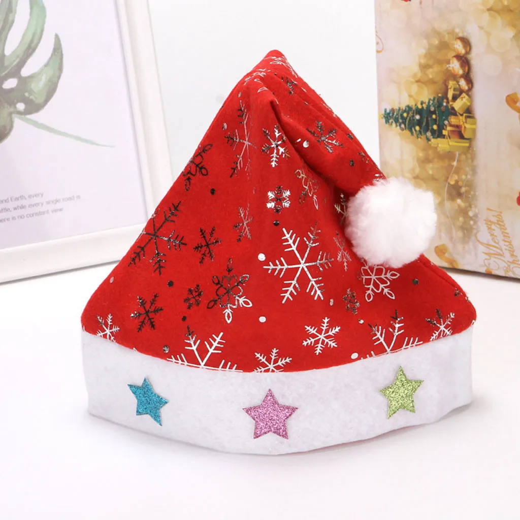 Рождественские украшения шапки для детей женщин мужчин мальчиков девочек луна