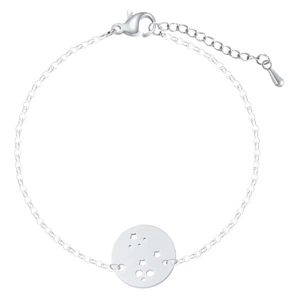 Todorova Chain Link Full Moon Star Bracelets &amp Bangles Jewelry Charm Travel Jewellery Gift Wanderlust Earth Bracelet | Украшения и